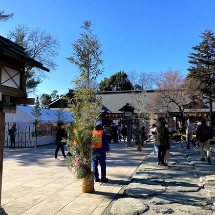 櫻木神社でコロナ禍でのご祈祷