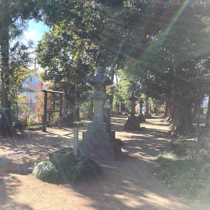 野田市内の初詣巡り　堤根菅原神社と大殿井香取神社