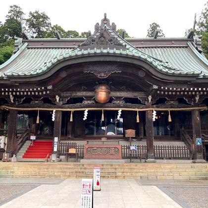 夏至の日の筑波山神社　朝日稲荷神社と厄割り玉