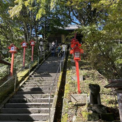 熊野皇大神社に参拝しました　峠と県境