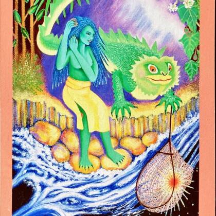 マナカード　2025年11月5日おうし座の満月